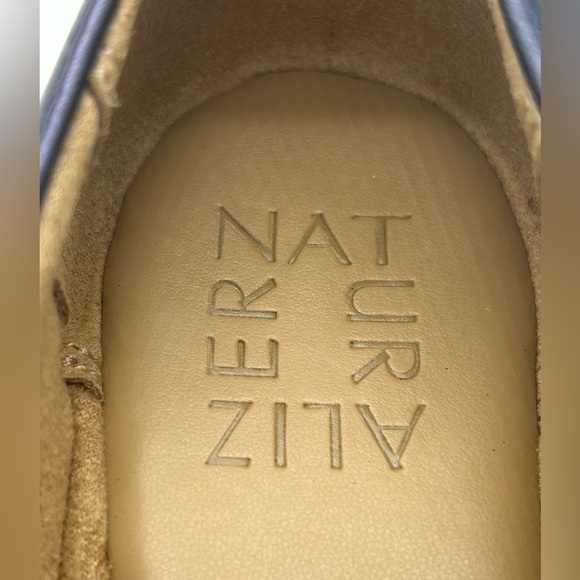 Naturalizer Emiline Flats Inky Navy Leather Loafers Size 7M | NWB - Picture 10 of 12